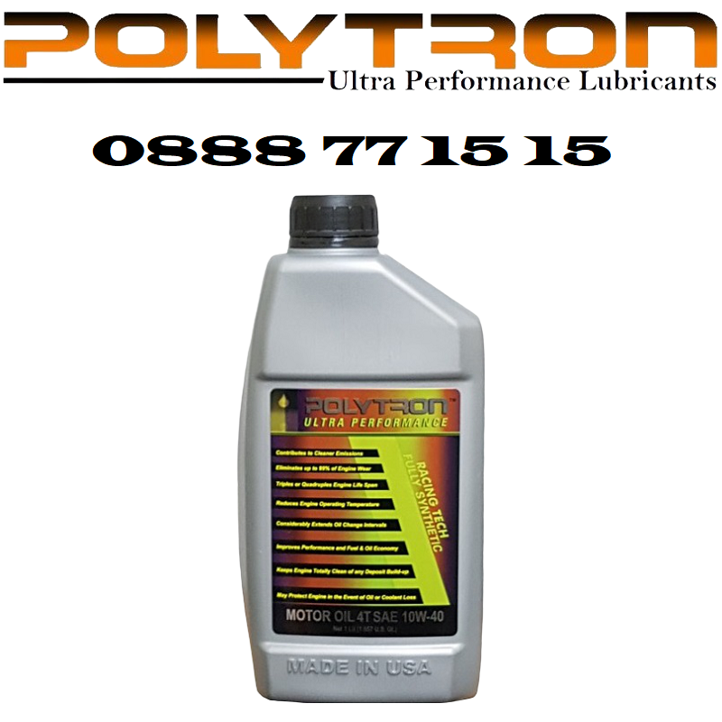POLYTRON SAE 5W40 - Синтетично моторно масло - интервал на смяна 50 000км., снимка 1 - Части - 18989706