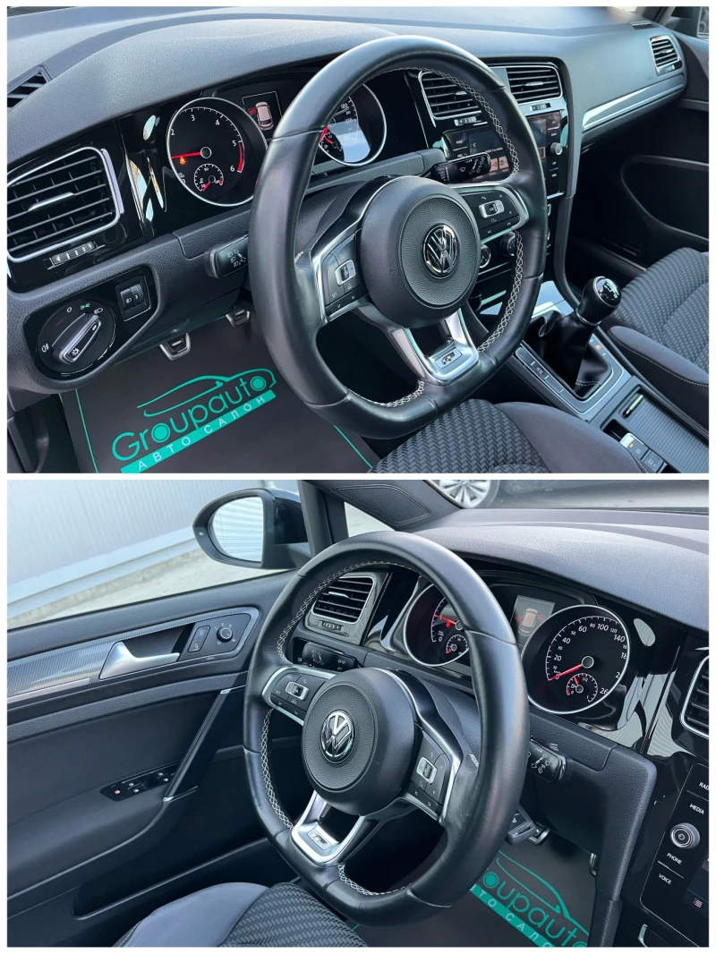 VW Golf 1, 6TDI-116к.с/R-Line/CARPLAY/NAVI/КАТО НОВ!!!, снимка 9 - Автомобили и джипове - 48653529