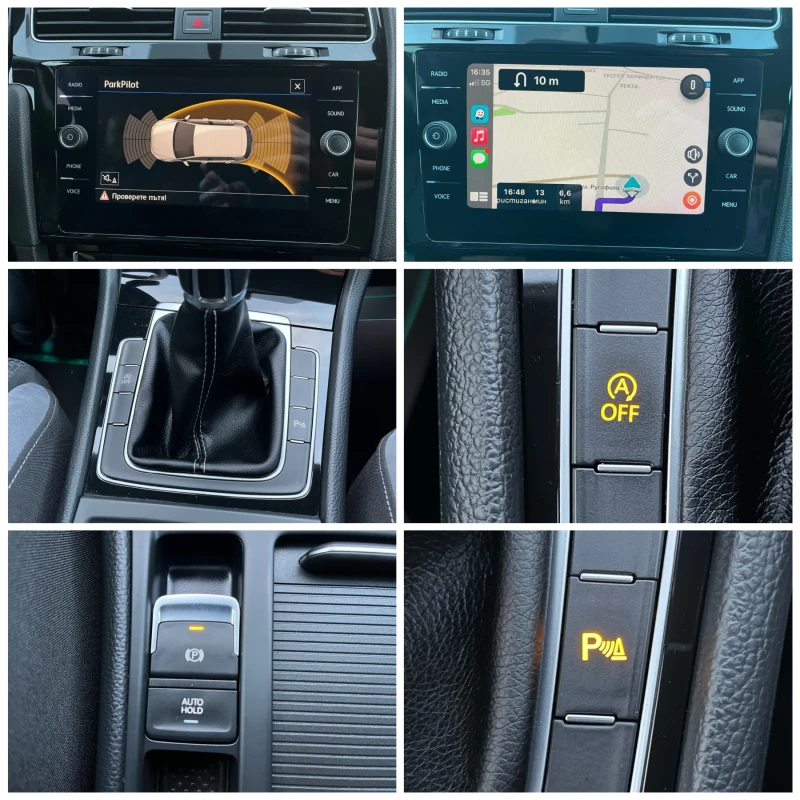 VW Golf 1, 6TDI-116к.с/R-Line/CARPLAY/NAVI/КАТО НОВ!!!, снимка 15 - Автомобили и джипове - 48653529