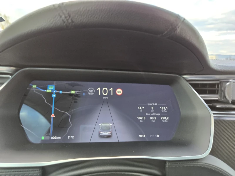 Tesla Model S P85+  Performance   Free Supercharg, снимка 10 - Автомобили и джипове - 52220014