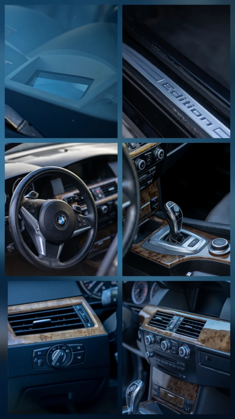 BMW 550 Facelift/ACC/HUD/SAT, снимка 10 - Автомобили и джипове - 52831180