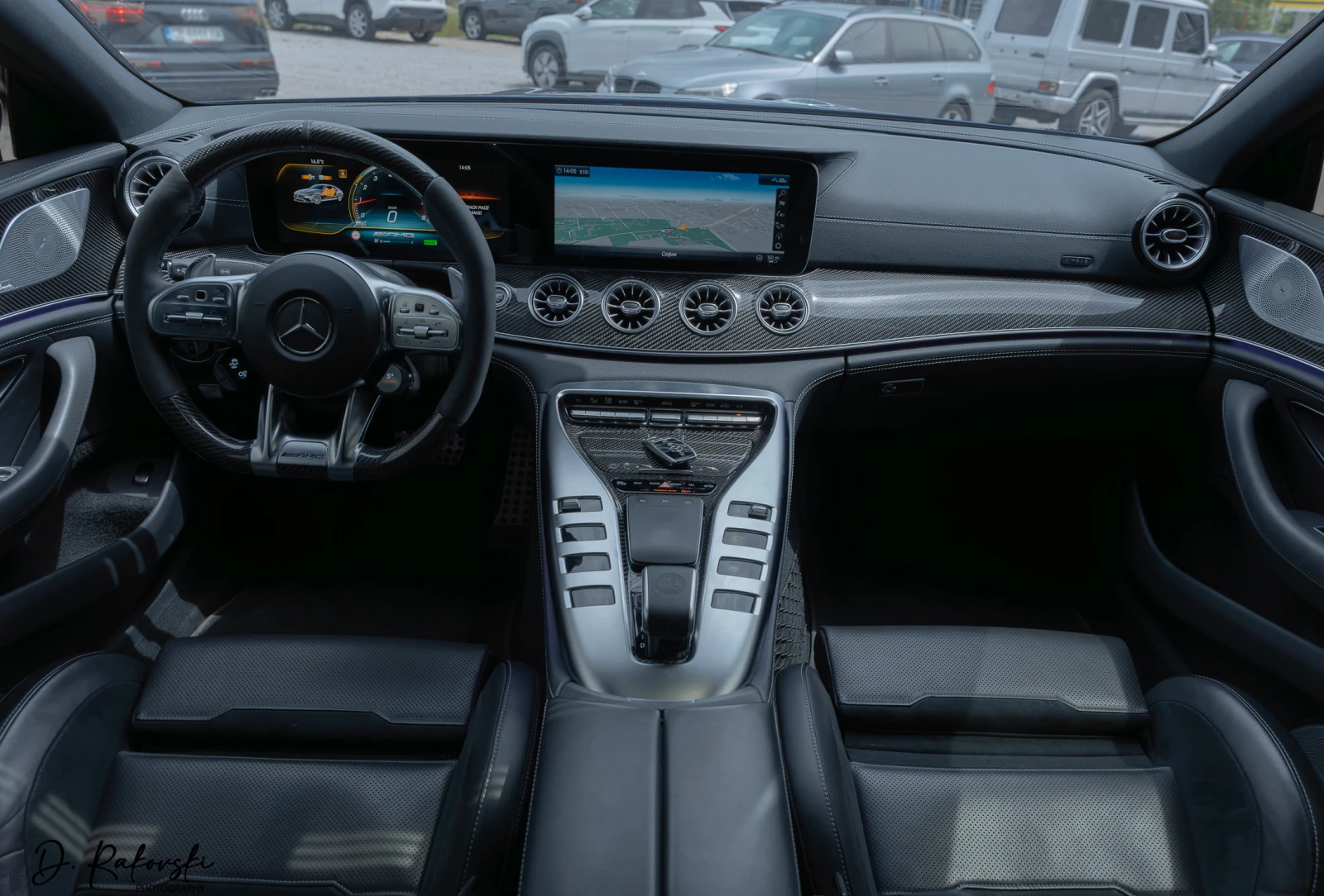 Mercedes-Benz AMG GT 53/435HP/4MATIC+ /HUD/360CAM/AERO/CARBON/4D-BURM | Mobile.bg   14
