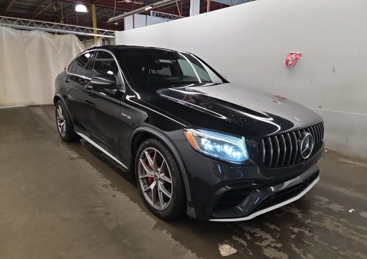 Mercedes-Benz GLC 63 AMG S* COUPE* Камера* Burmerster* БЕЗ ЩЕТИ, снимка 3 - Автомобили и джипове - 55160975