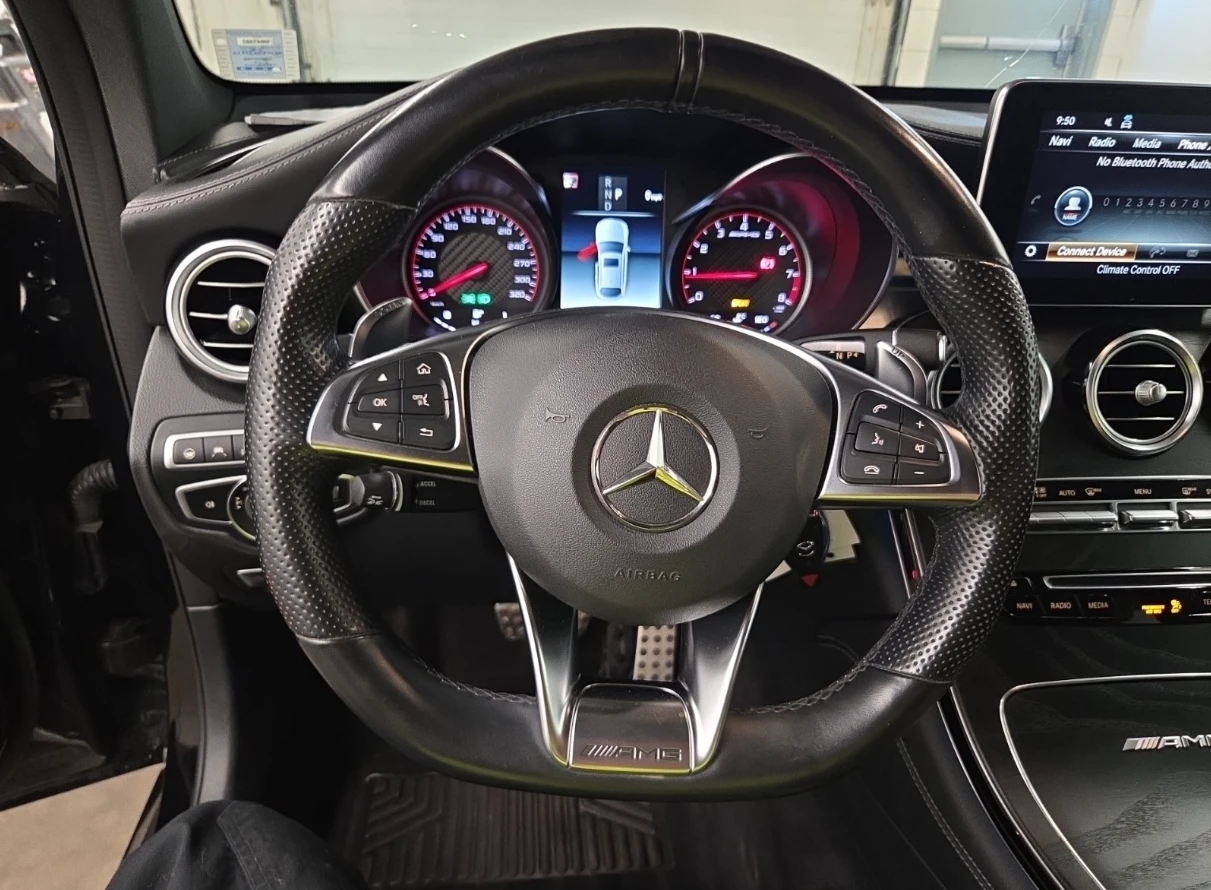 Mercedes-Benz GLC 63 AMG S* COUPE* Камера* Burmerster* БЕЗ ЩЕТИ, снимка 11 - Автомобили и джипове - 55160975