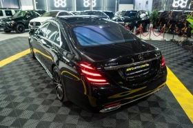 Mercedes-Benz S 400 D LONG AMG LINE LED ПАНО BURM 3XTV ЛИЗИНГ 100%, снимка 7