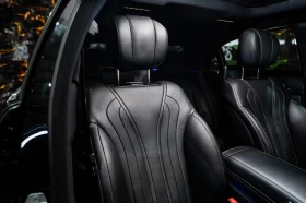 Mercedes-Benz S 400 D LONG AMG LINE LED ПАНО BURM 3XTV ЛИЗИНГ 100%, снимка 14