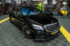 Mercedes-Benz S 400 D LONG AMG LINE LED ПАНО BURM 3XTV ЛИЗИНГ 100%, снимка 2