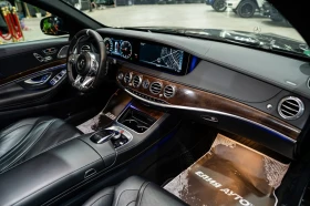 Mercedes-Benz S 400 D LONG AMG LINE LED ПАНО BURM 3XTV ЛИЗИНГ 100%, снимка 13