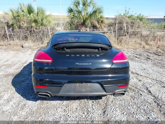 Porsche Panamera * 4  * Basalt Black Metallic (CARFAX), снимка 7 - Автомобили и джипове - 49326289