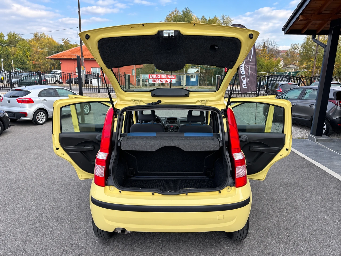 Fiat Panda 1.2I (РЕАЛНИ КИЛОМЕТРИ, НОВ ВНОС), снимка 13 - Автомобили и джипове - 56679886