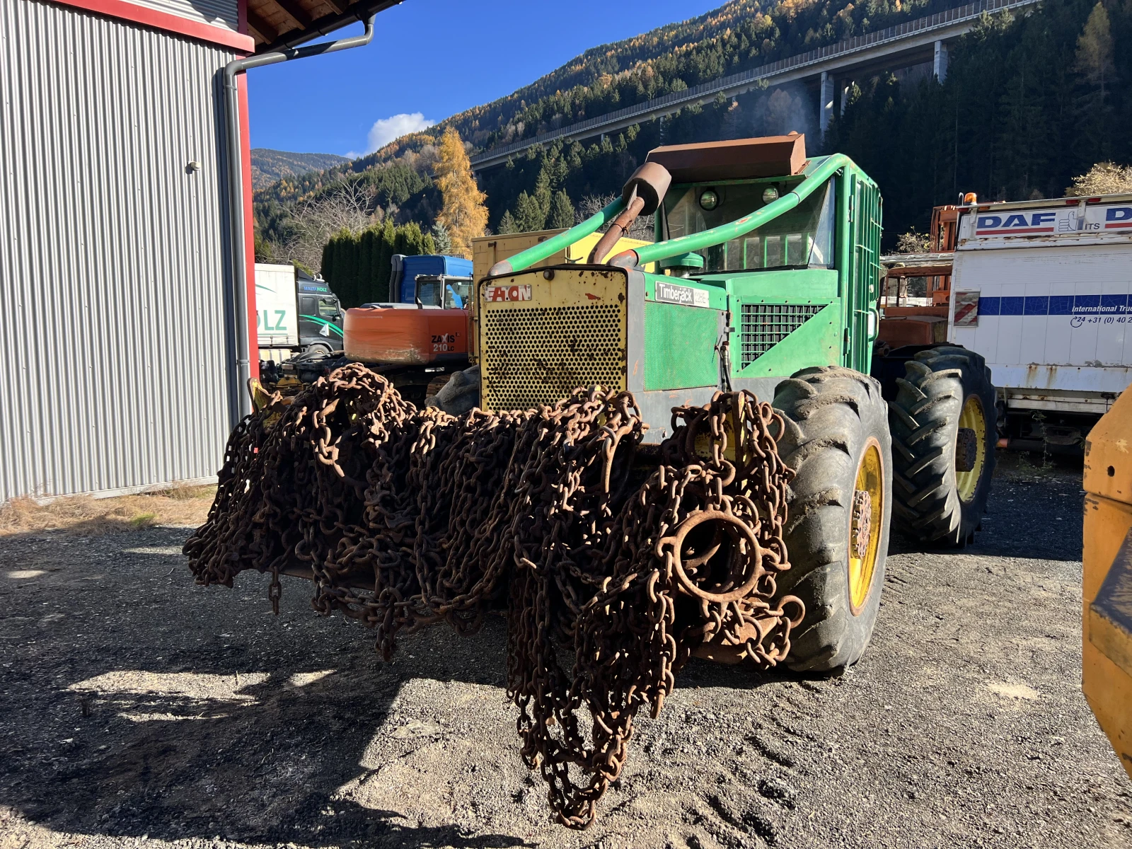 Други специализирани машини Unimog TIMBERJAK 225E, Внос - изображение 4