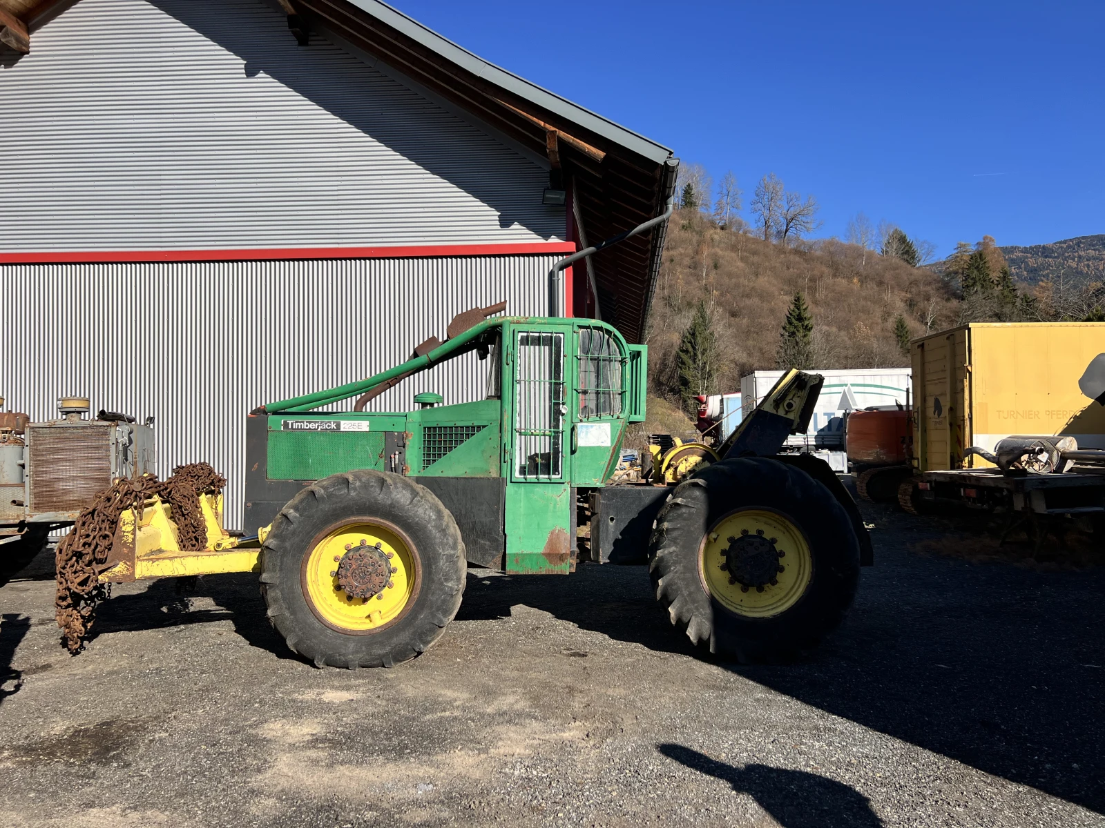 Други специализирани машини Unimog TIMBERJAK 225E, Внос - изображение 2