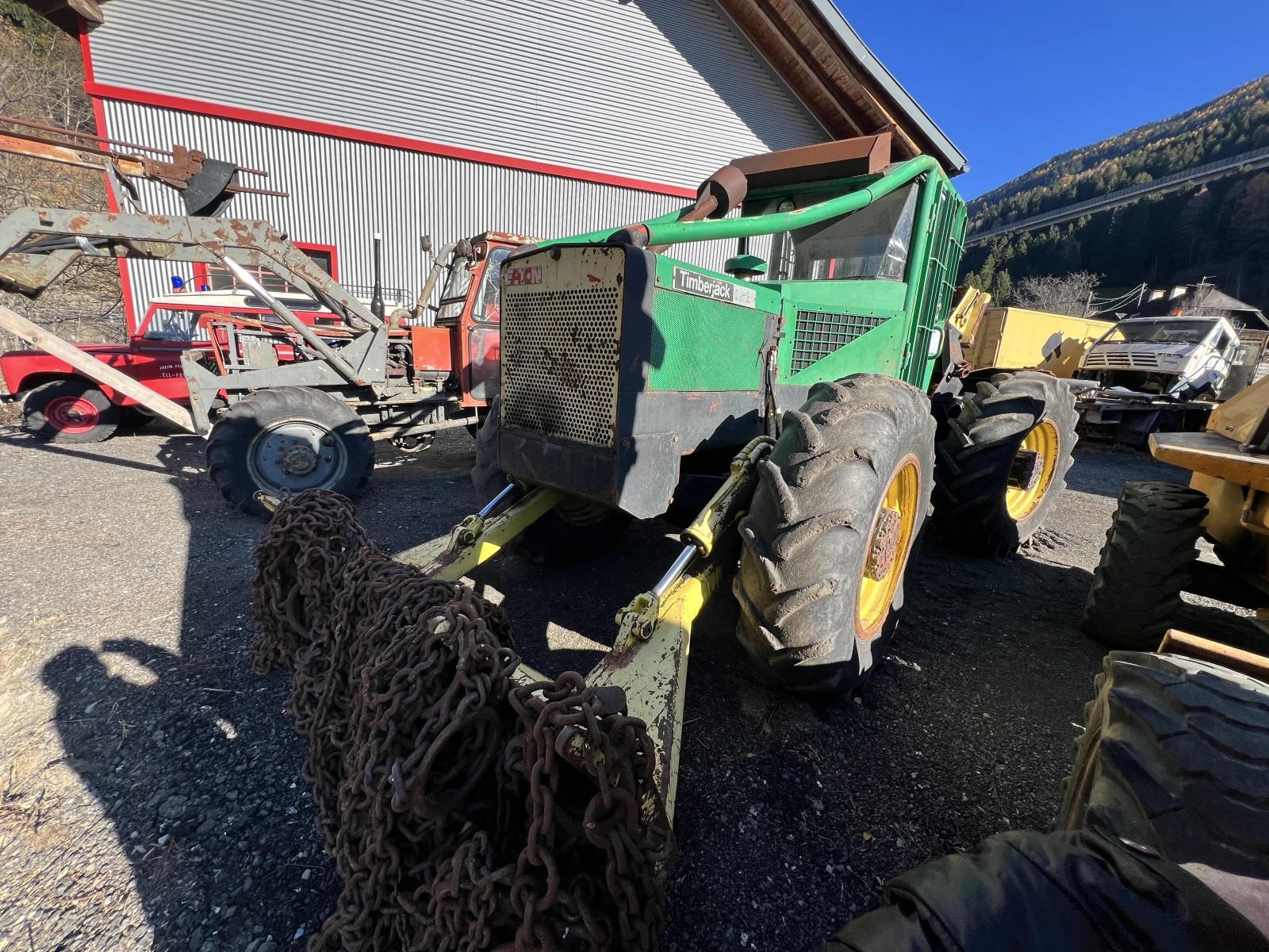 Други специализирани машини Unimog TIMBERJAK 225E, Внос - изображение 6