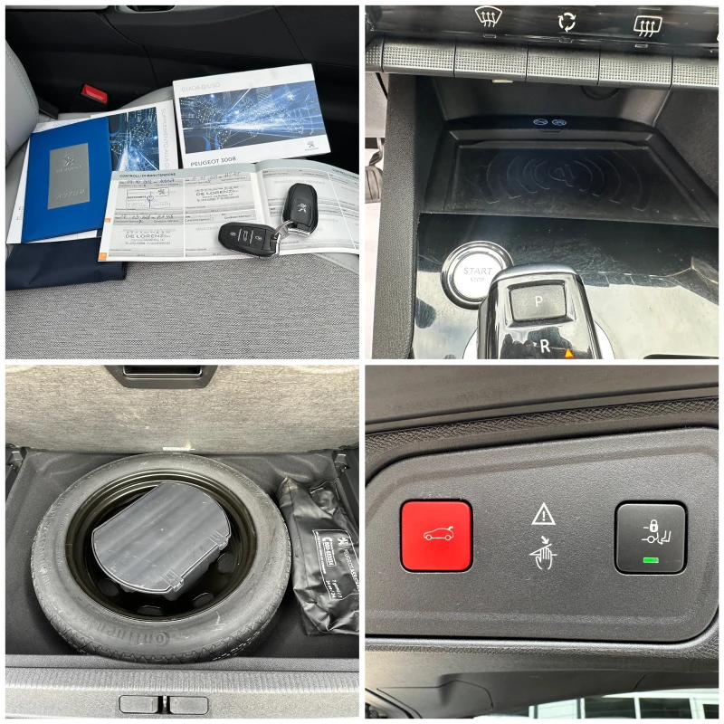 Peugeot 3008 1.6HDI АВТОМАТ ПАНОРАМА DIGITAL LED KEY LESS GO, снимка 15 - Автомобили и джипове - 49014358