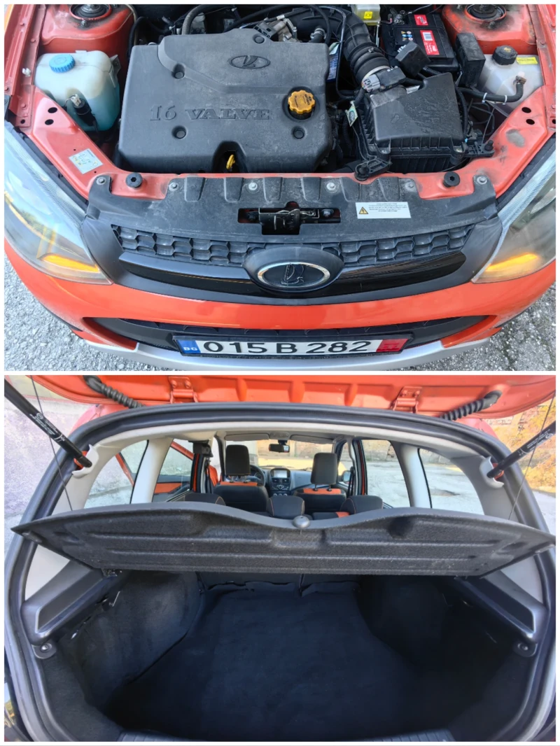 Lada Kalina CROSS 1.6 Бензин 98 кс, Евро 6, Климатик , снимка 8 - Автомобили и джипове - 52112966