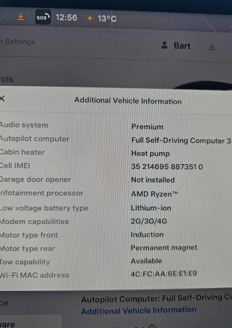 Tesla Model Y 4x4 Европейска Long range, снимка 17 - Автомобили и джипове - 52844102