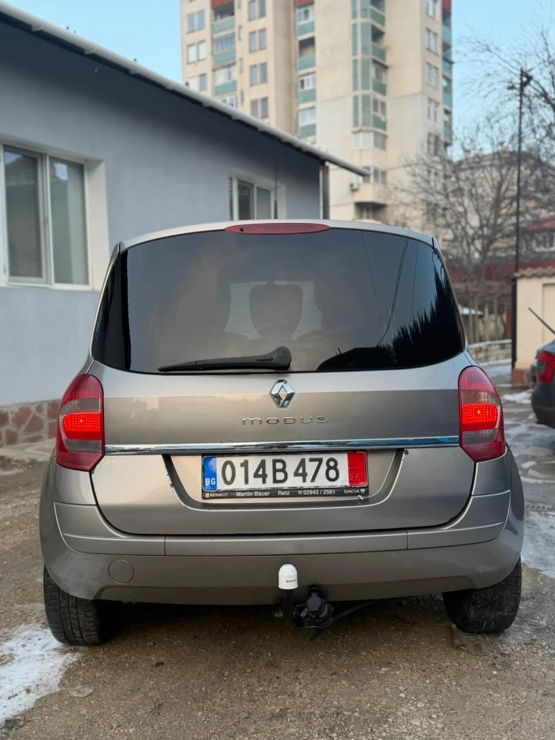 Renault Modus 1, 5d 86k.c.КЛИМА 5 ВР. ФЕЙСЛИФТ ДОКАРАНА НА ХОД, снимка 6 - Автомобили и джипове - 53152116