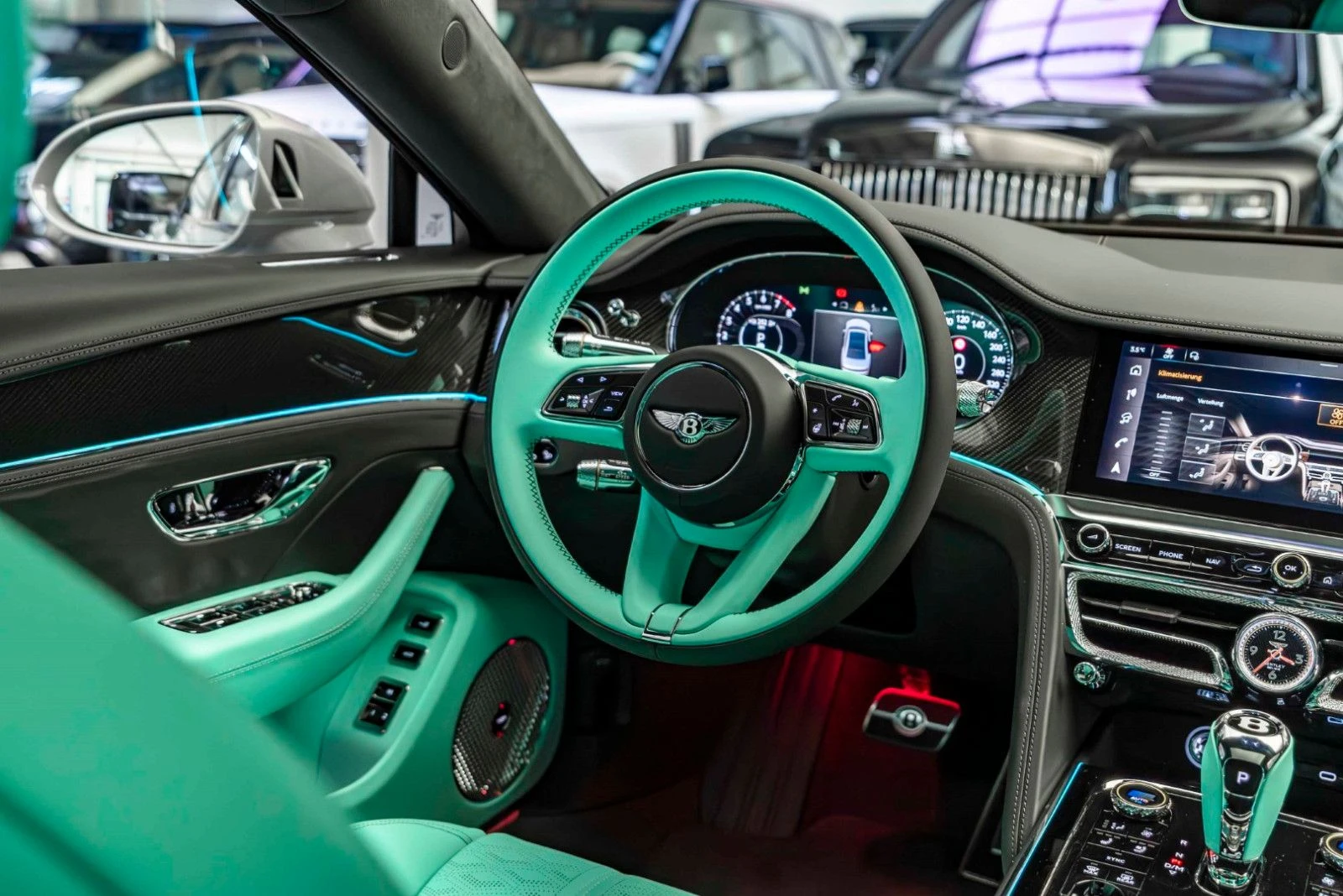 Bentley Flying Spur V8 HYBRID/CARBON/BLACKLINE/FIRST EDITION/NAIM/PANO | Mobile.bg   11