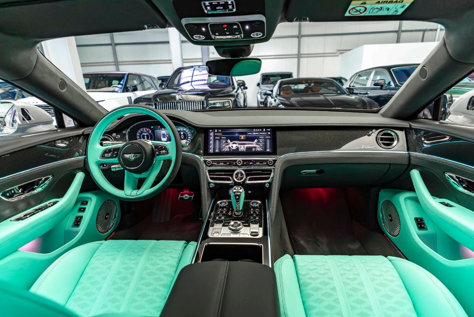 Bentley Flying Spur V8 HYBRID/CARBON/BLACKLINE/FIRST EDITION/NAIM/PANO | Mobile.bg   12