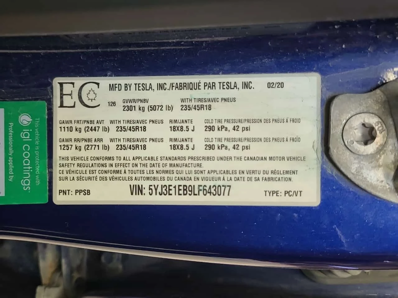 Tesla Model 3 * Long Range AWD* PANO* KEYLESS* ПОДГРЕВ* , снимка 10 - Автомобили и джипове - 54075690