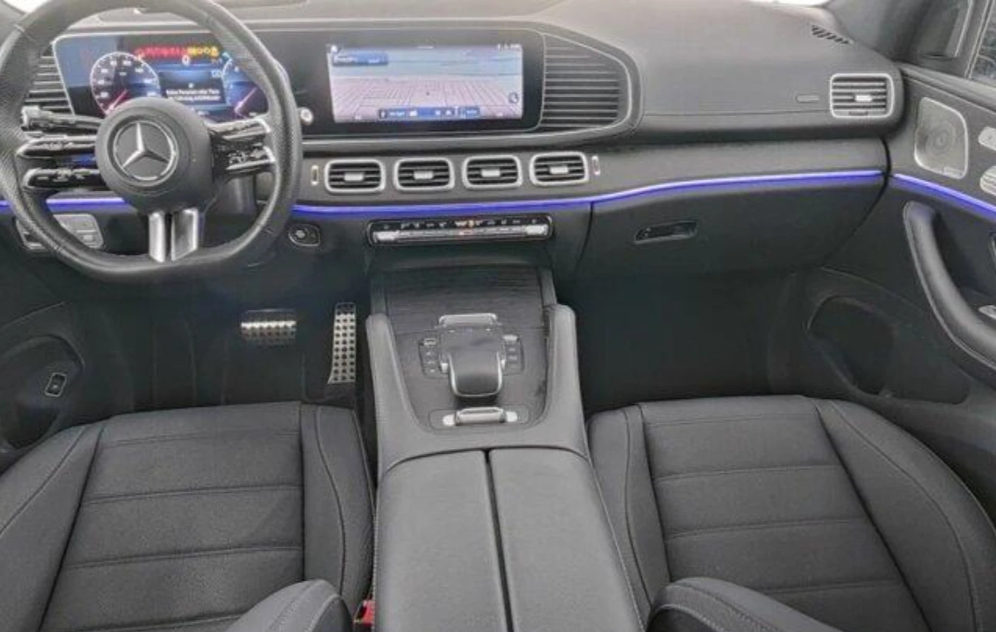 Mercedes-Benz GLS 450 /AMG/4-MATIC/FACELIFT/NIGHT/PANO/BURM/360/HUD/, снимка 6 - Автомобили и джипове - 54121630