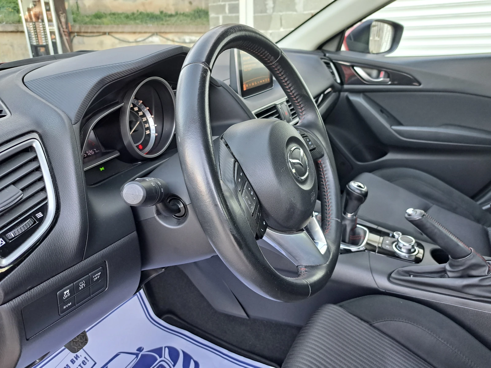 Mazda 3 1.5i 101к.с. 6 скорости* КАТО НОВА, снимка 7 - Автомобили и джипове - 54994912