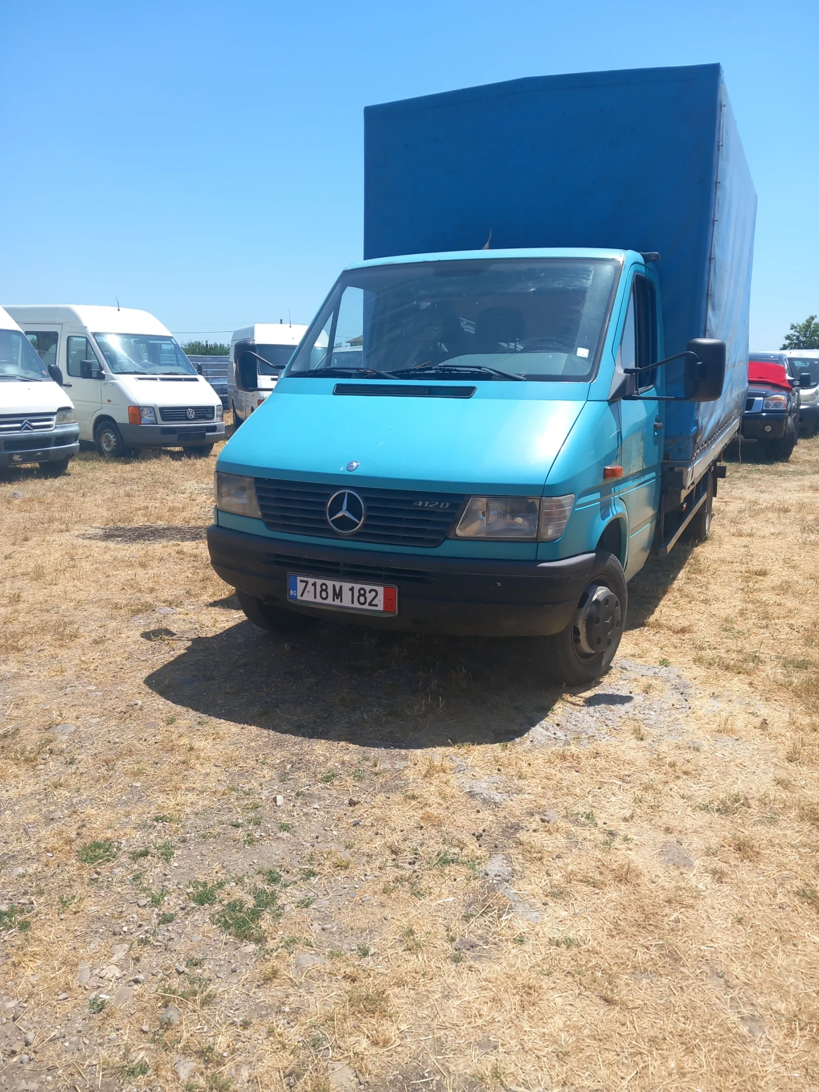 Mercedes-Benz Sprinter 412 2.9 тди 4.60 с двойна гума до 3.5т изплащане прес  - изображение 8