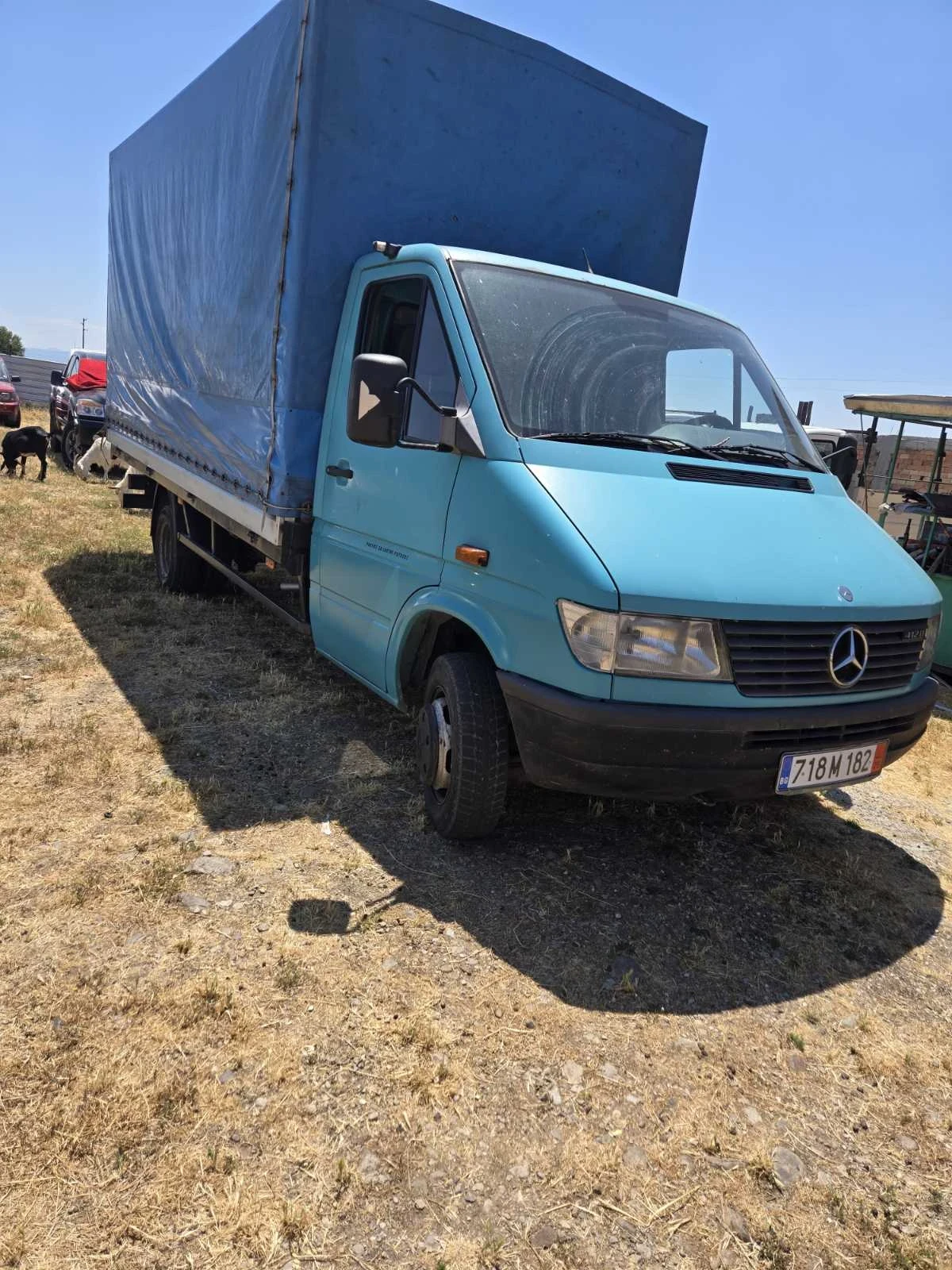 Mercedes-Benz Sprinter 412 2.9 тди 4.60 с двойна гума до 3.5т изплащане прес  - изображение 2