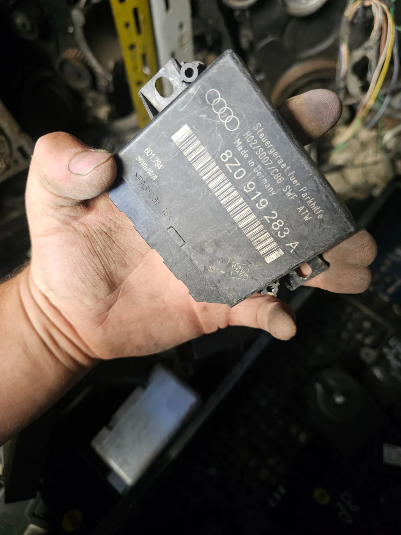 0205455232  0263004010 Модул за парктроник за Mercedes S class 