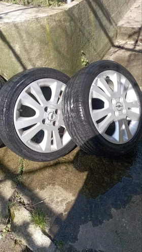 Гуми с джанти Bridgestone 205/45R16.5, снимка 1