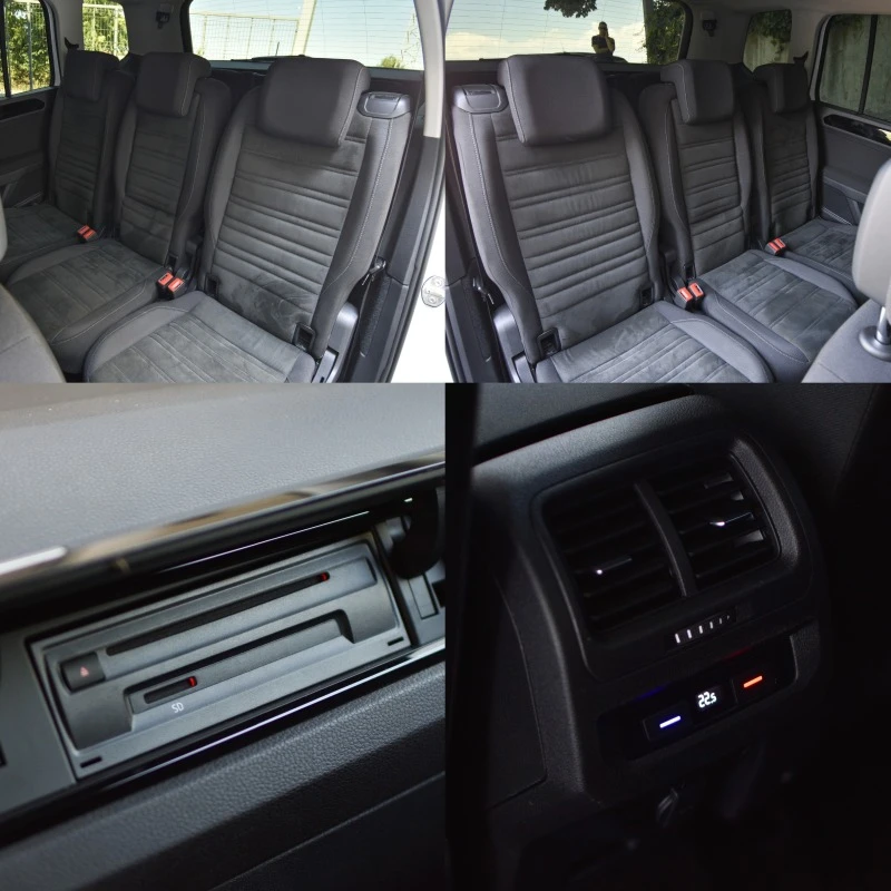 VW Touran Highline 20tdi-150кс/6+ 1/МАСАЖ/KEYLESS/ДИСТРОНИK, снимка 11 - Автомобили и джипове - 46642579