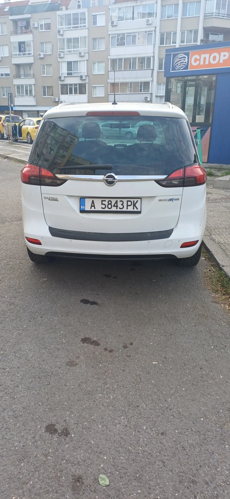 Opel Zafira CNG може  БАРТЕР, снимка 4 - Автомобили и джипове - 52045456