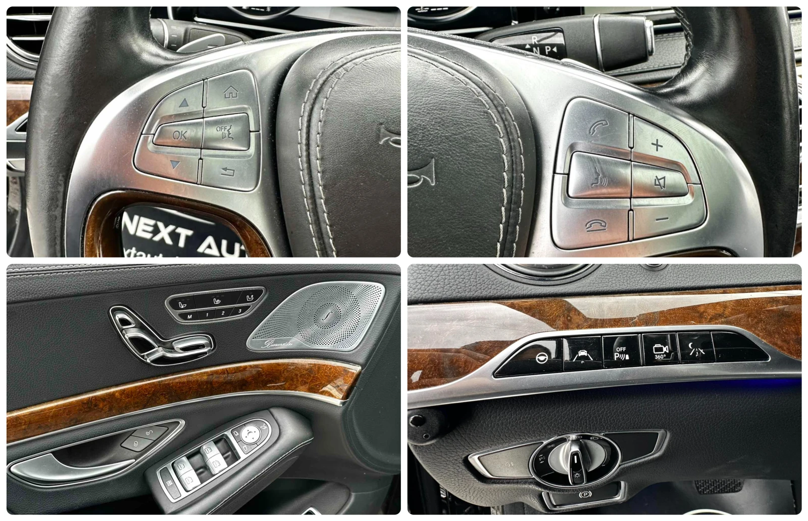 Mercedes-Benz S 350 LONG FULL 258HP E6B | Mobile.bg — изображение 14