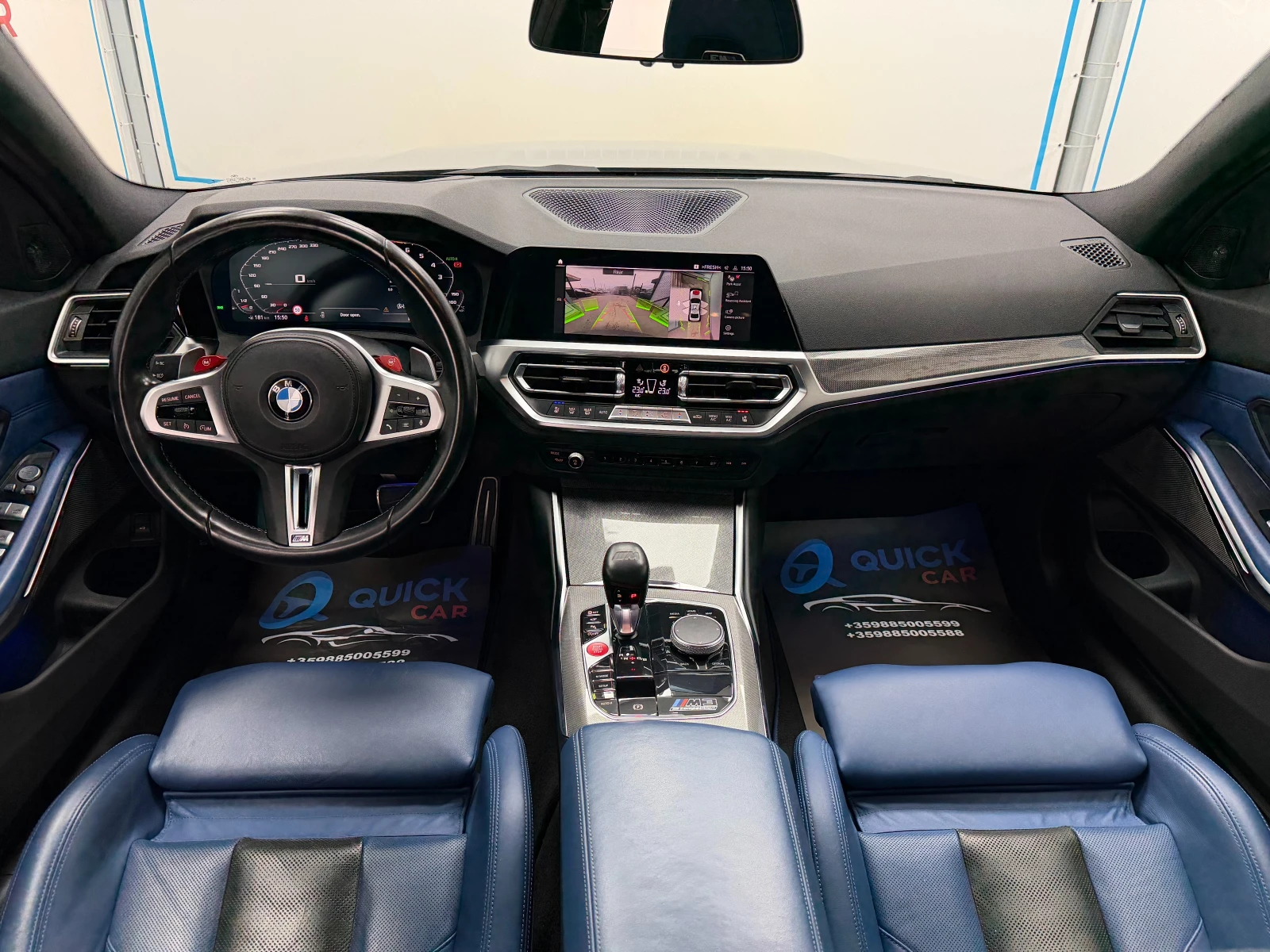 BMW M3 COMPETITON* HEAD UP* 24 МЕСЕЦА ГАРАНЦИЯ - изображение 8