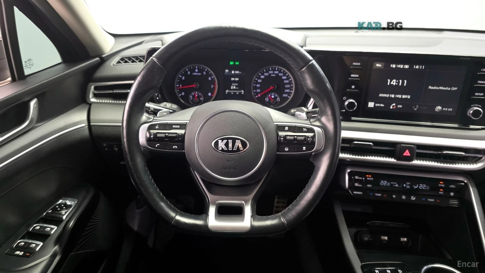 Kia K5 1.6 Turbo Prestige* КОЖА* ОБДУХВ* КАМЕРА, снимка 11 - Автомобили и джипове - 55331234