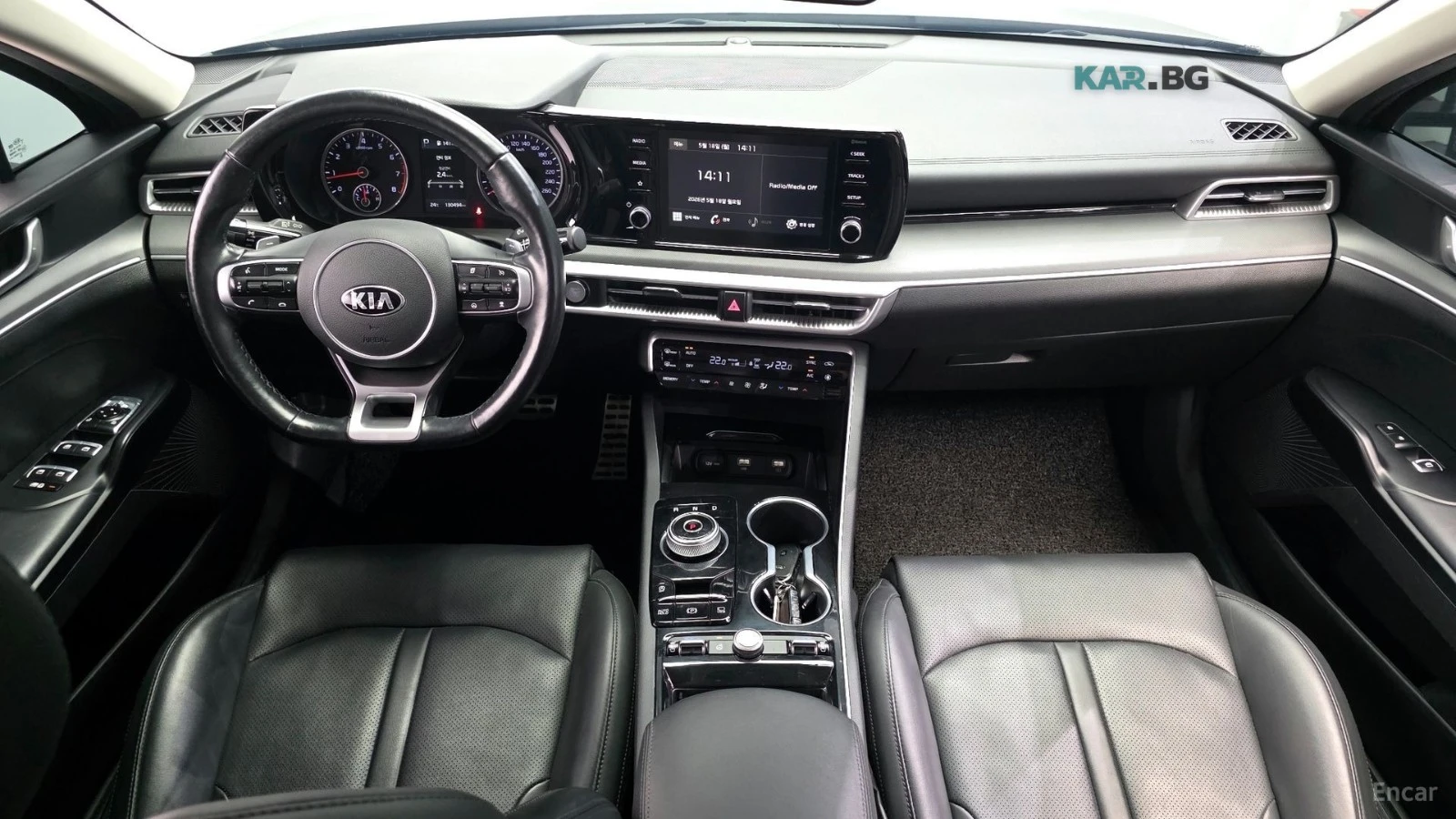 Kia K5 1.6 Turbo Prestige* КОЖА* ОБДУХВ* КАМЕРА, снимка 5 - Автомобили и джипове - 55331234
