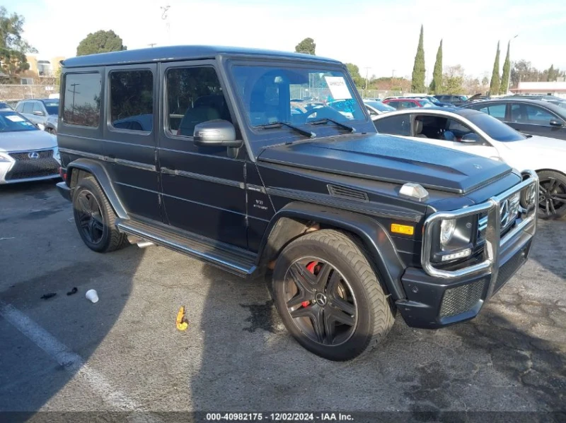 Mercedes-Benz G 63 AMG 5.5L V-8 DI, DOHC, VVT, TURBO, 563HP All Wheel Dri, снимка 1 - Автомобили и джипове - 48551651