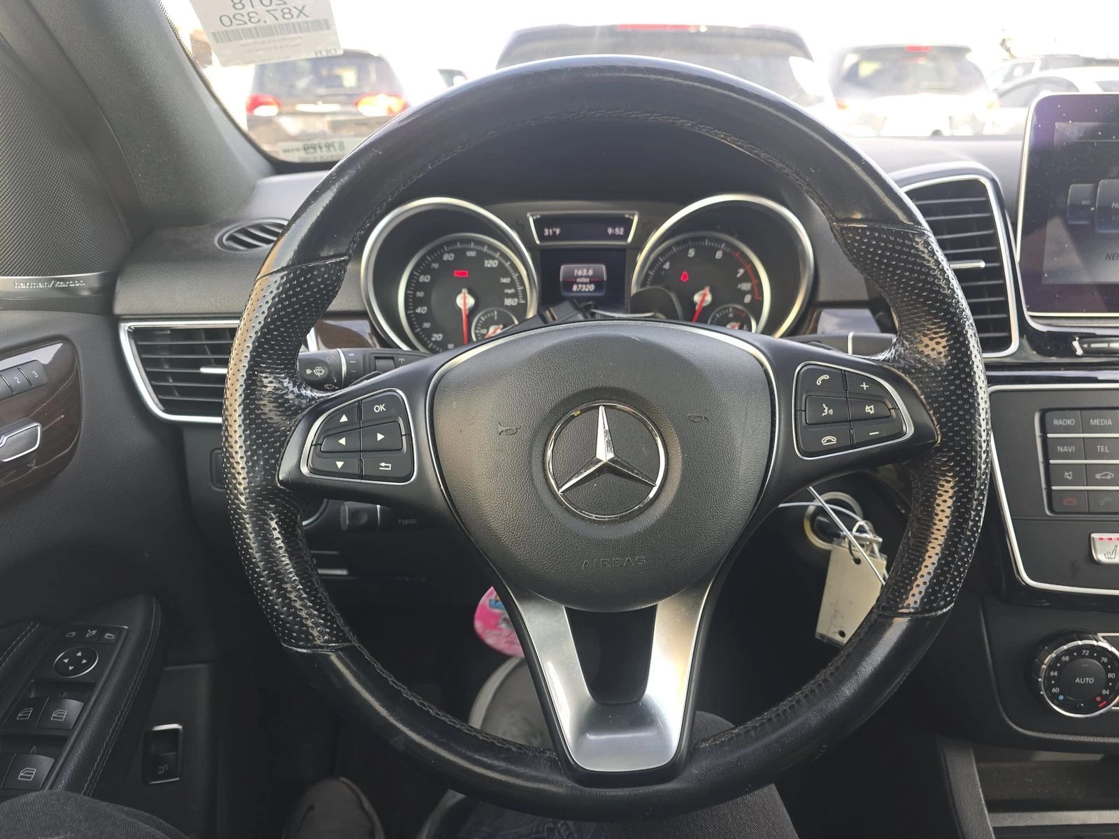 Mercedes-Benz GLE 350 * 4matic* H&K* Keyless* Lane Assist* 140k km*  | Mobile.bg   13