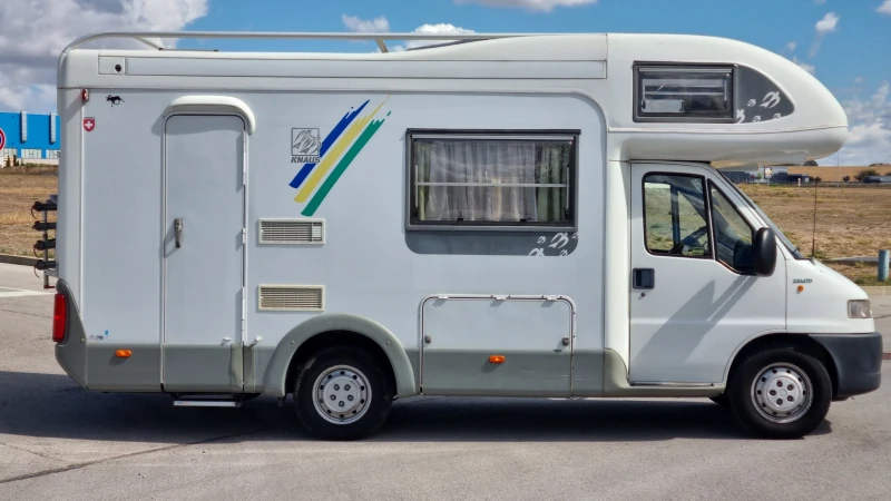 Кемпер Fiat Knaus Traveller 2.8TD Swiss , снимка 3 - Каравани и кемпери - 51777620