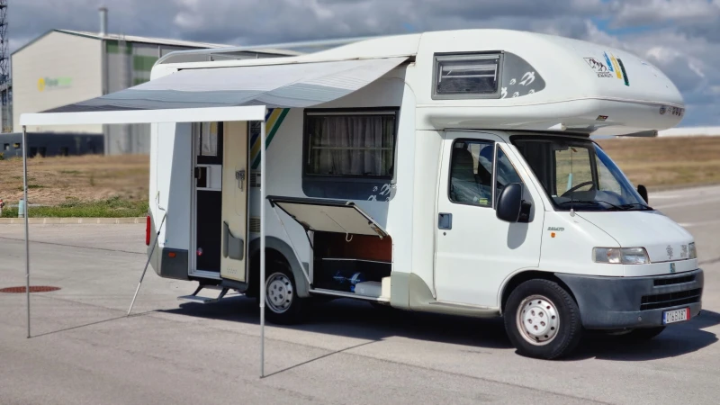 Кемпер Fiat Knaus Traveller 2.8TD Swiss , снимка 5 - Каравани и кемпери - 51777620