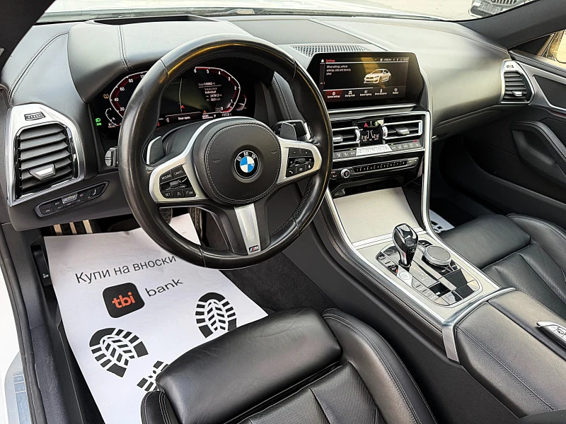 BMW 840 xDrive-4x4-PANORAMA-LAZER-VAKUM-HEAD UP-360KAMERI!, снимка 9 - Автомобили и джипове - 52284880