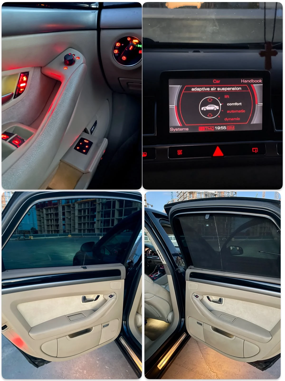 Audi A8 4.2i S Пакет/LPG/ Face, снимка 10 - Автомобили и джипове - 56388663