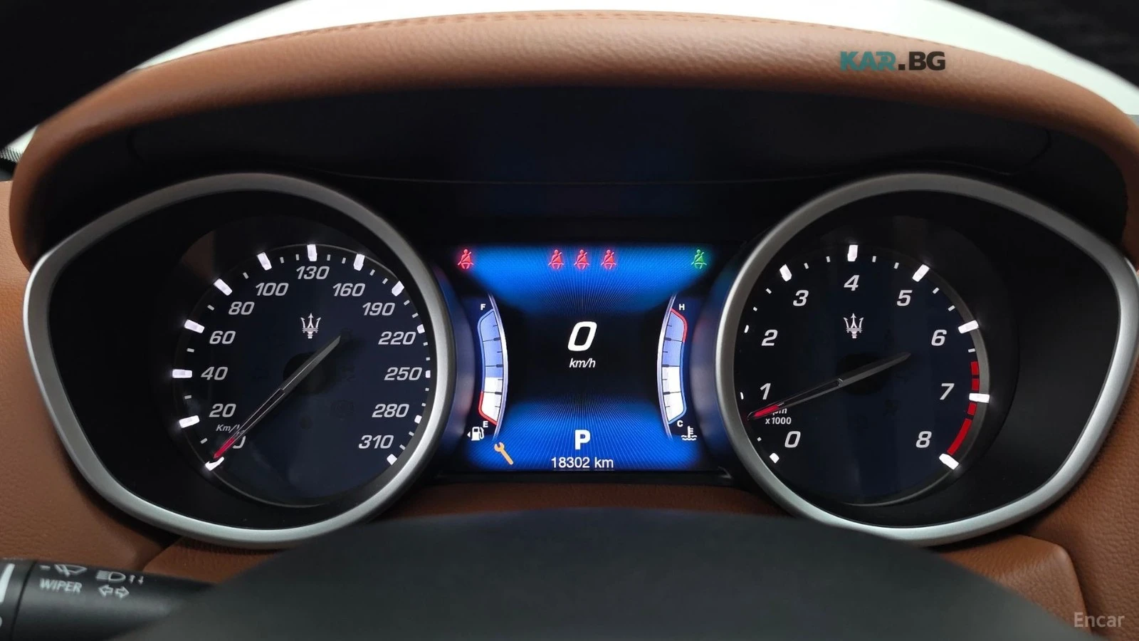 Maserati Ghibli * ПАНО* 360* Ambient Light* Head-up* , снимка 7 - Автомобили и джипове - 55101166