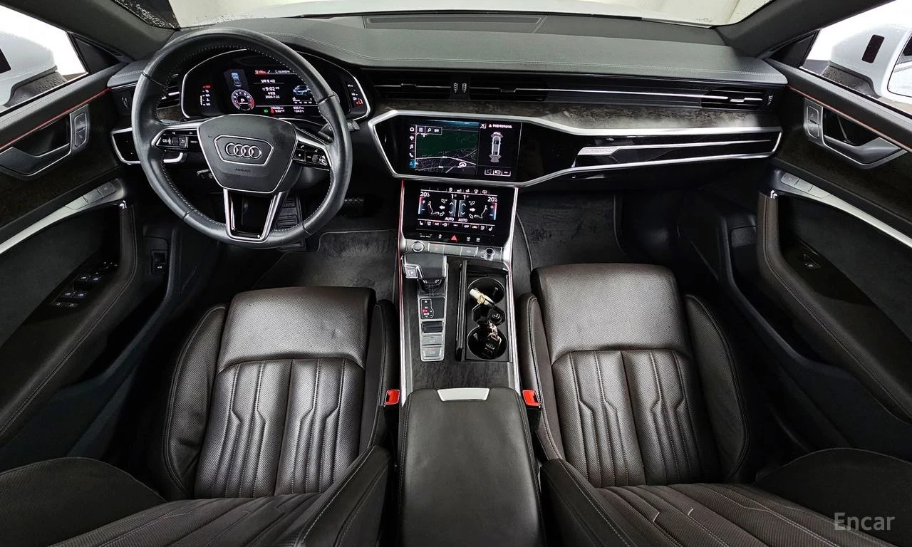 Audi A7 55TFSI* MATRIX* S* LINE* ОБДУХВАНЕ* ДИСТРОНИК* , снимка 6 - Автомобили и джипове - 55379319