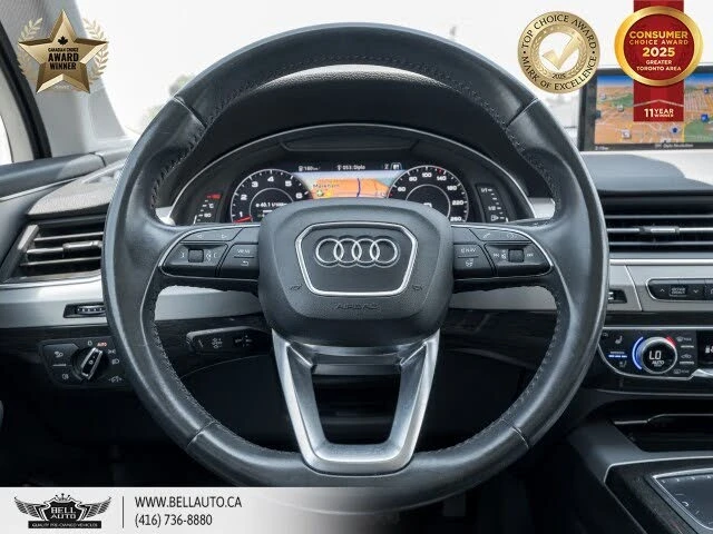 Audi Q7 * АВТО КРЕДИТ* ЦЕНА ДО БГ * Сервизна история *  - изображение 8