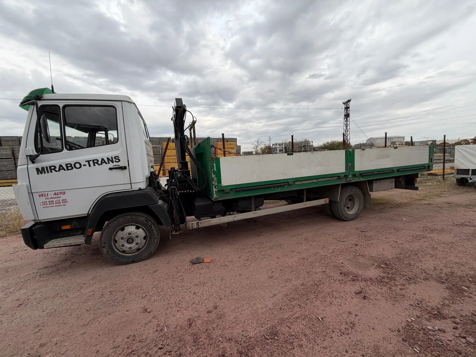 Mercedes-Benz 814 Кран - изображение 4