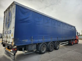 Полуремарке LeciTrailer LiBNER / Платформа + Контейнеровоз , снимка 4