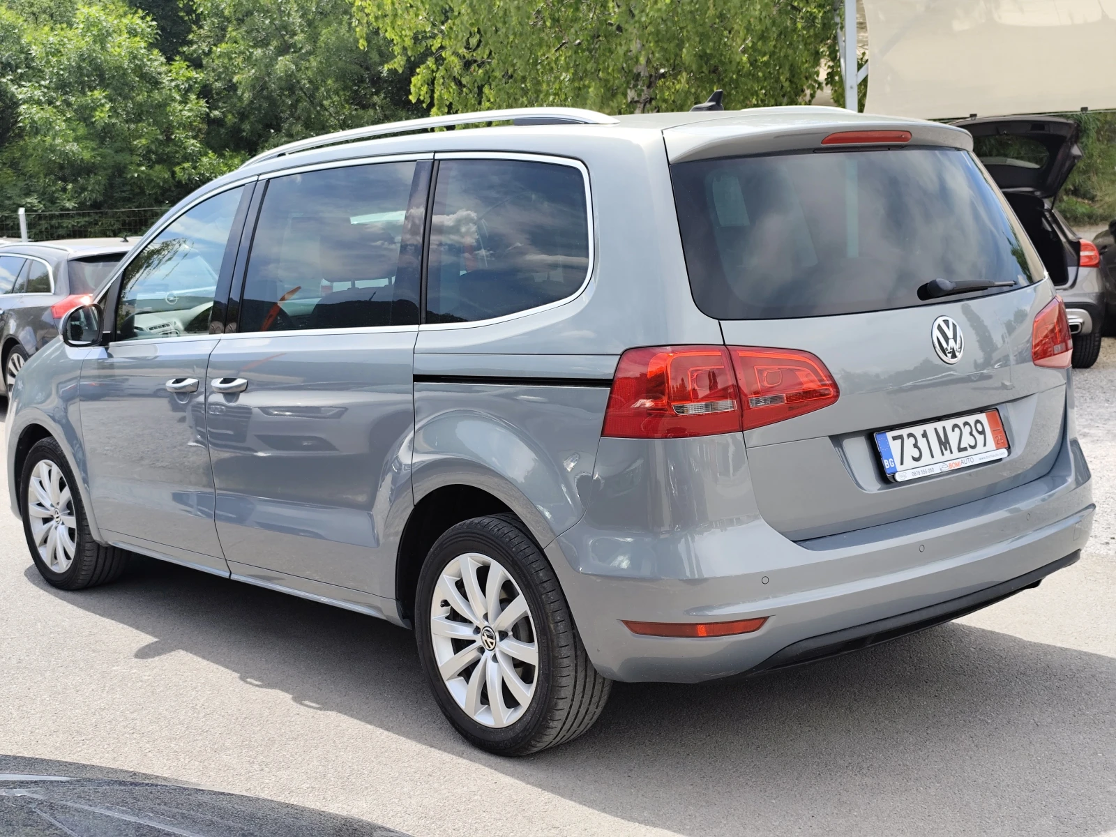 VW Sharan 2.0TDi* АВТОМАТИК* 7 МЕСТА* EURO5B* ПАНОРАМА*  - изображение 6