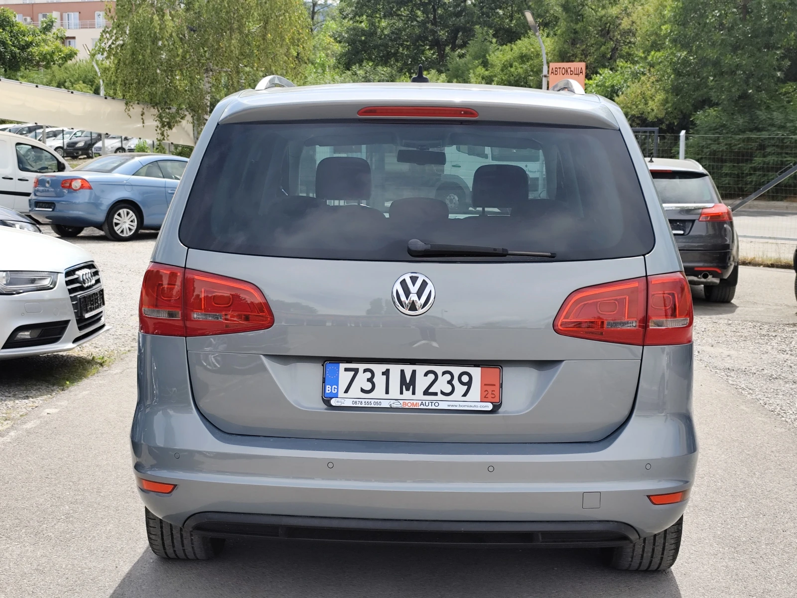VW Sharan 2.0TDi* АВТОМАТИК* 7 МЕСТА* EURO5B* ПАНОРАМА*  - изображение 5