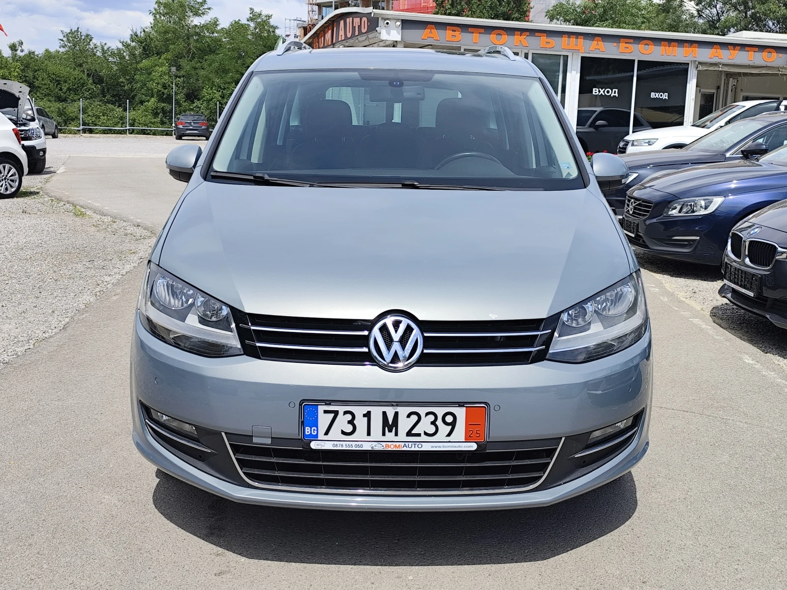 VW Sharan 2.0TDi* АВТОМАТИК* 7 МЕСТА* EURO5B* ПАНОРАМА*  - изображение 2
